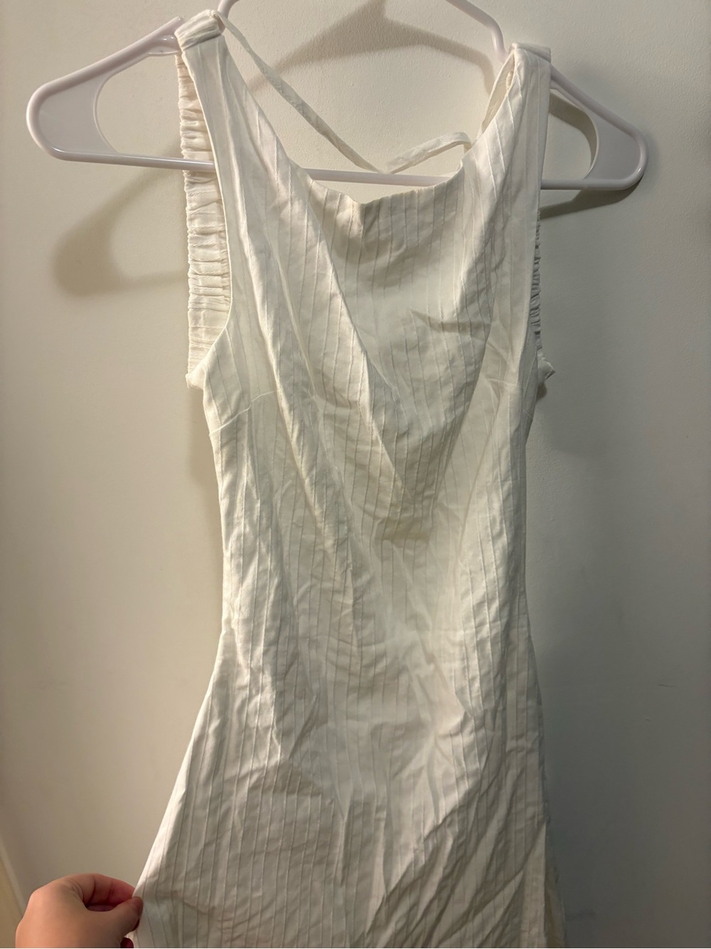 Princess Polly Cream Mini Dress